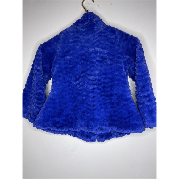 Girls Patagonia Blue Pelage Fuzzy Jacket XS (5-6) - Picture 5 of 8